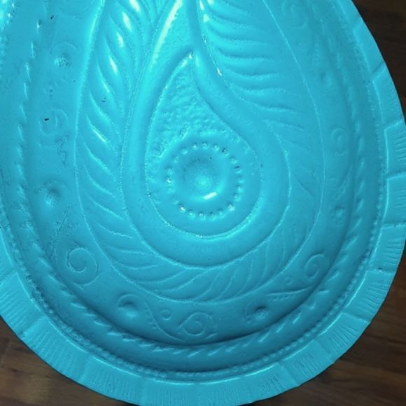 Tear Drop Glass Tray 16×10in. - Picture 9 of 10